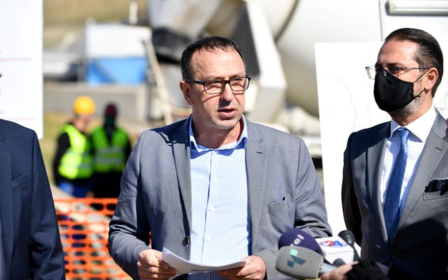 Rikonstruktimi i largpërçuesit të 110 kV 