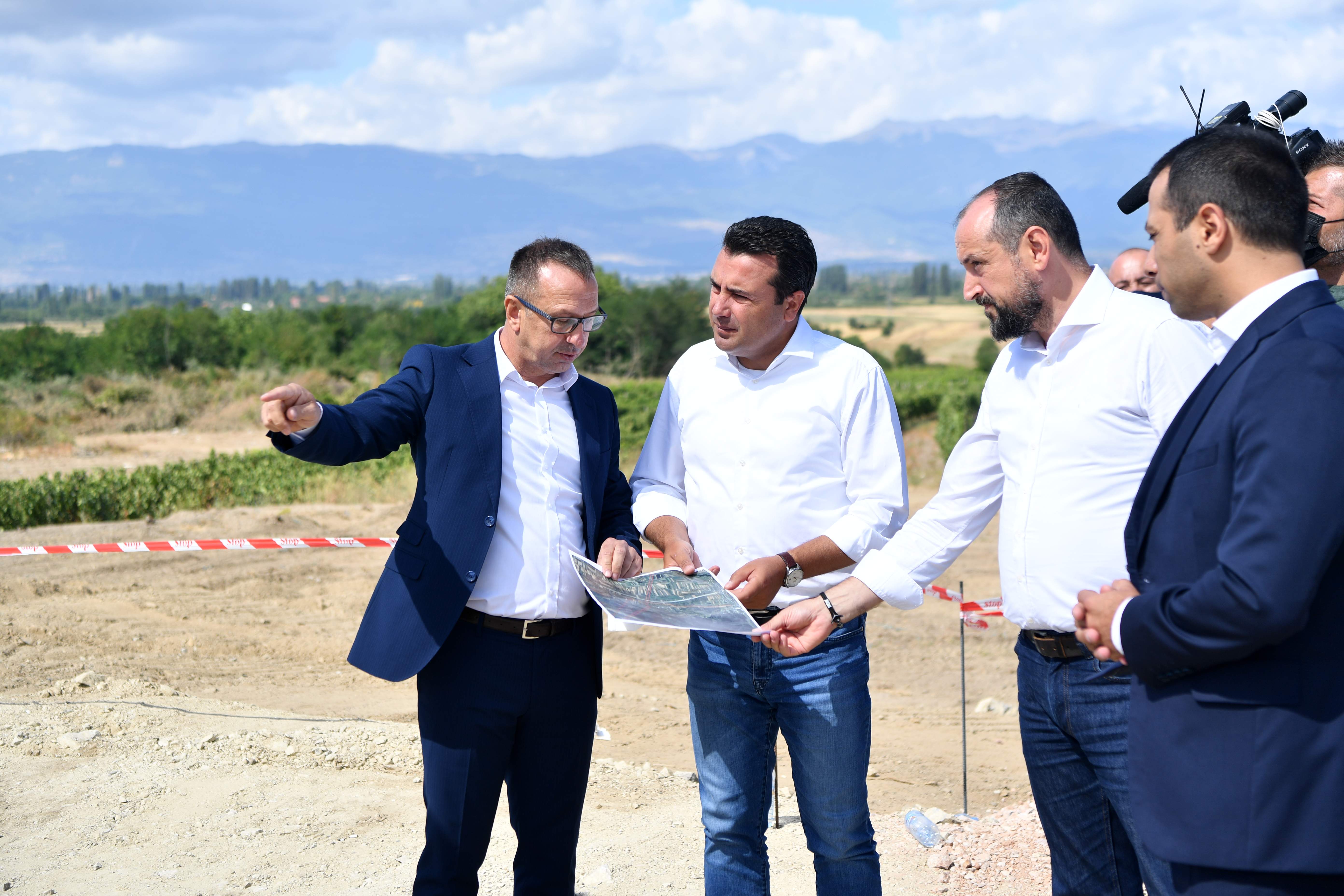 The realization of 400 kV interconnection Bitola – Elbasan has begun - The cornerstone for 400/110 kV SS Ohrid has been laid