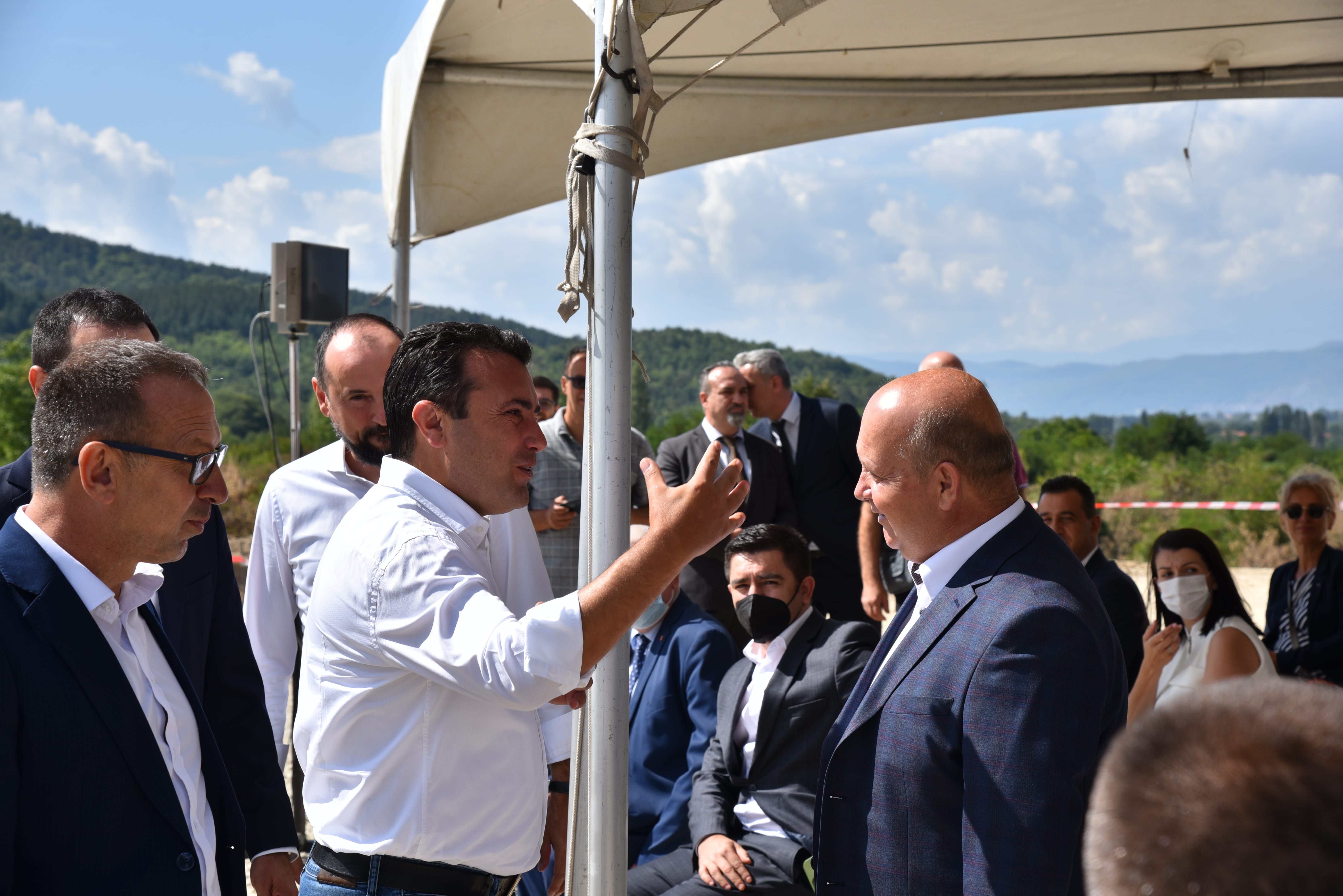 The realization of 400 kV interconnection Bitola – Elbasan has begun - The cornerstone for 400/110 kV SS Ohrid has been laid