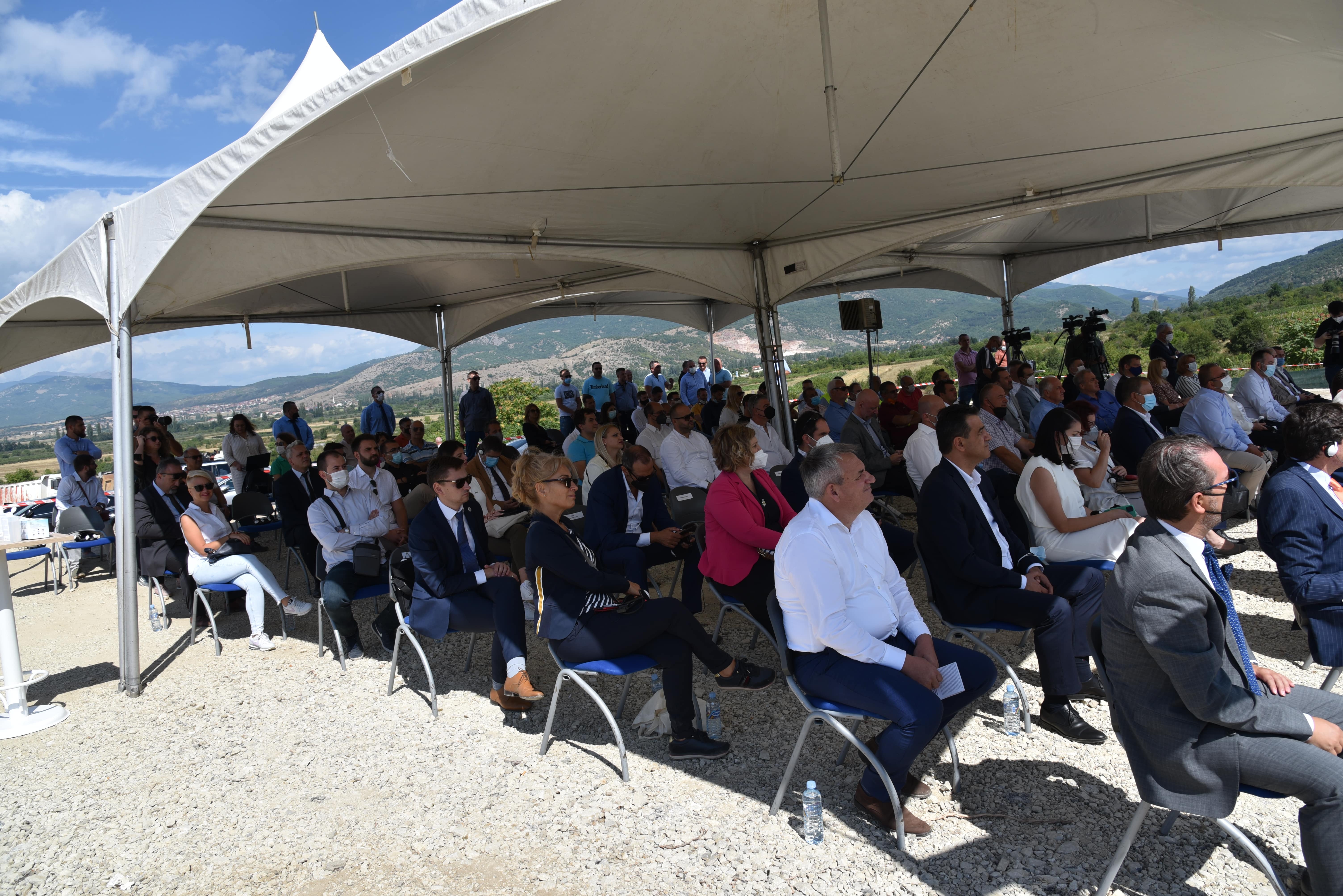 The realization of 400 kV interconnection Bitola – Elbasan has begun - The cornerstone for 400/110 kV SS Ohrid has been laid