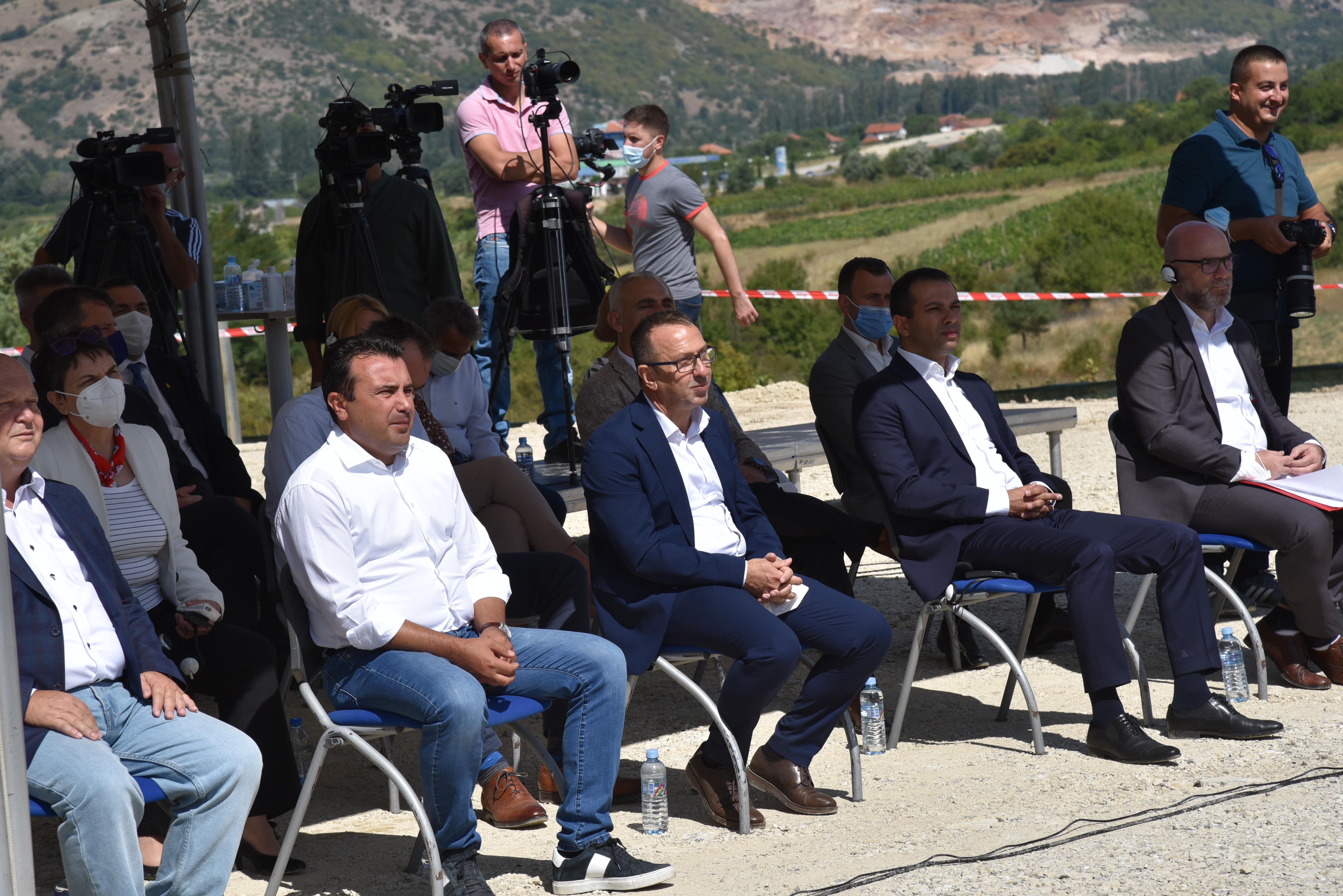 The realization of 400 kV interconnection Bitola – Elbasan has begun - The cornerstone for 400/110 kV SS Ohrid has been laid