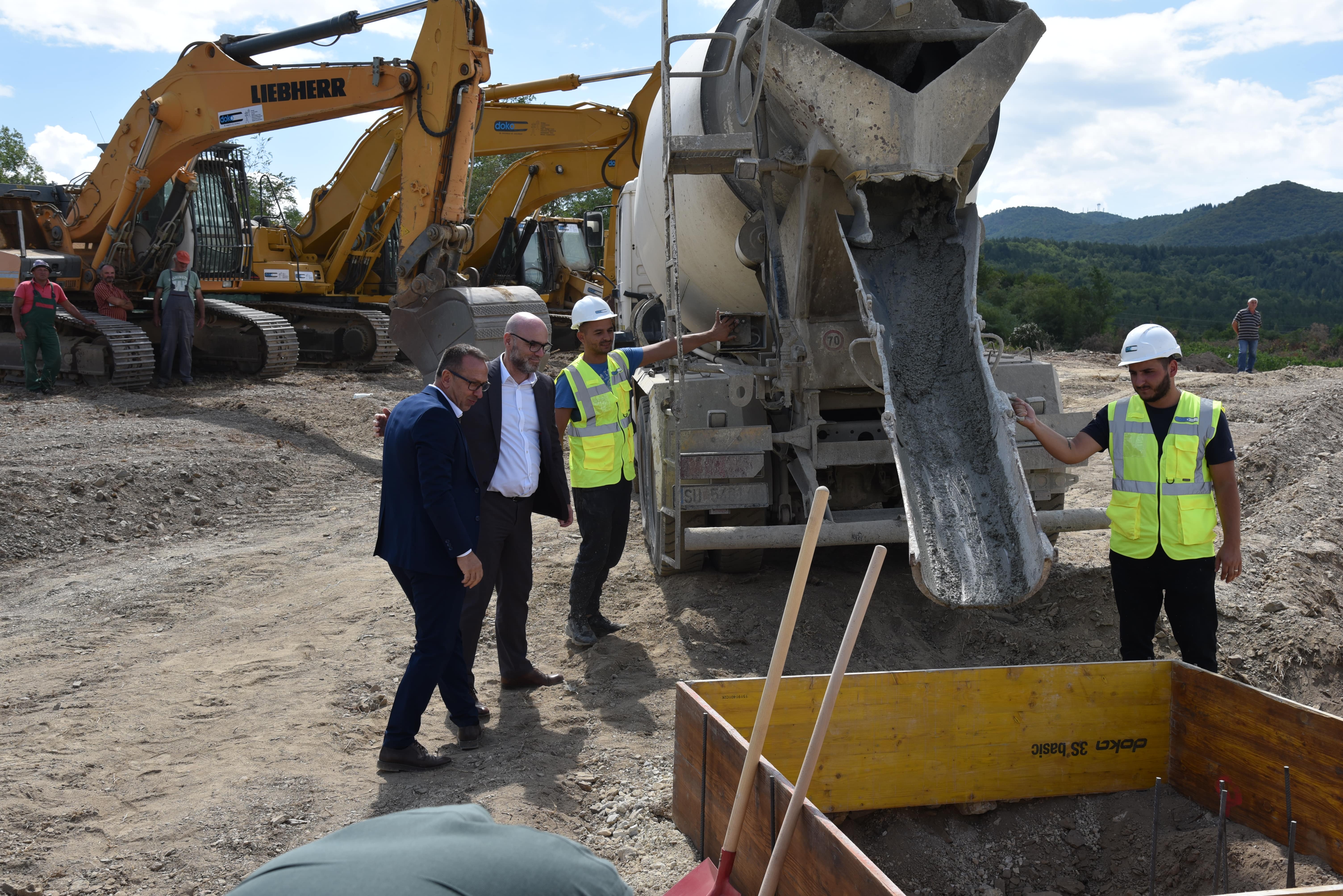 The realization of 400 kV interconnection Bitola – Elbasan has begun - The cornerstone for 400/110 kV SS Ohrid has been laid