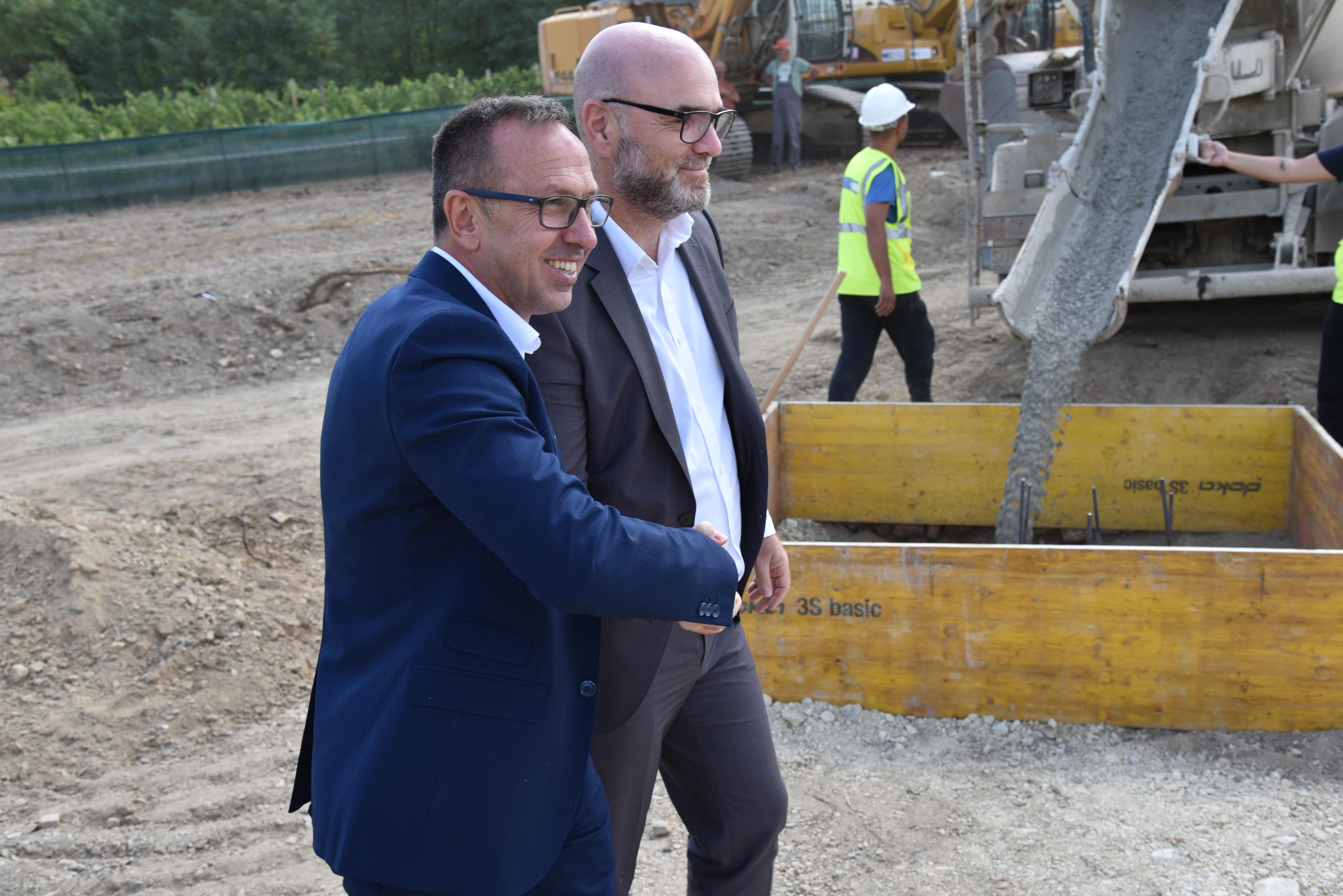 The realization of 400 kV interconnection Bitola – Elbasan has begun - The cornerstone for 400/110 kV SS Ohrid has been laid