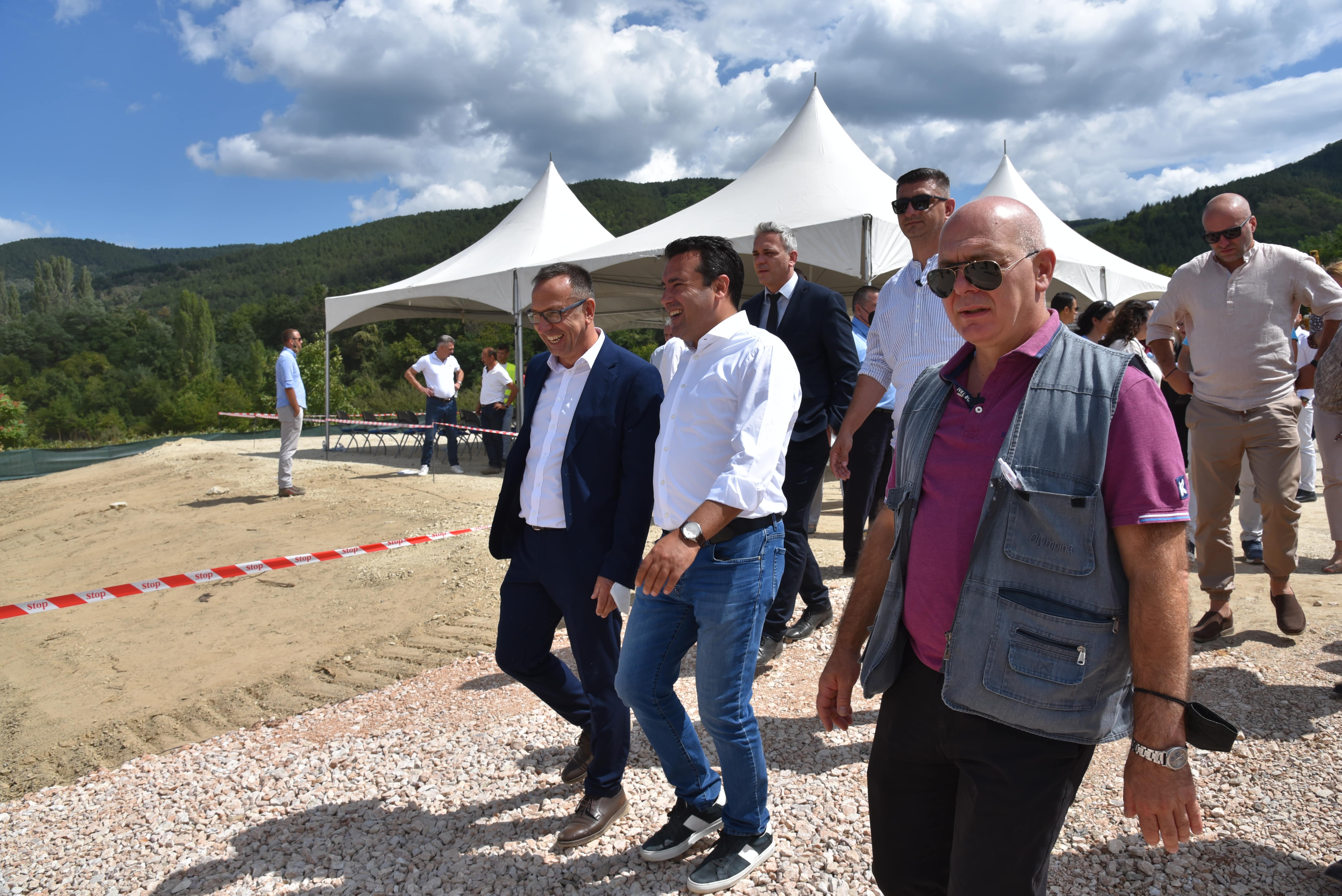 The realization of 400 kV interconnection Bitola – Elbasan has begun - The cornerstone for 400/110 kV SS Ohrid has been laid