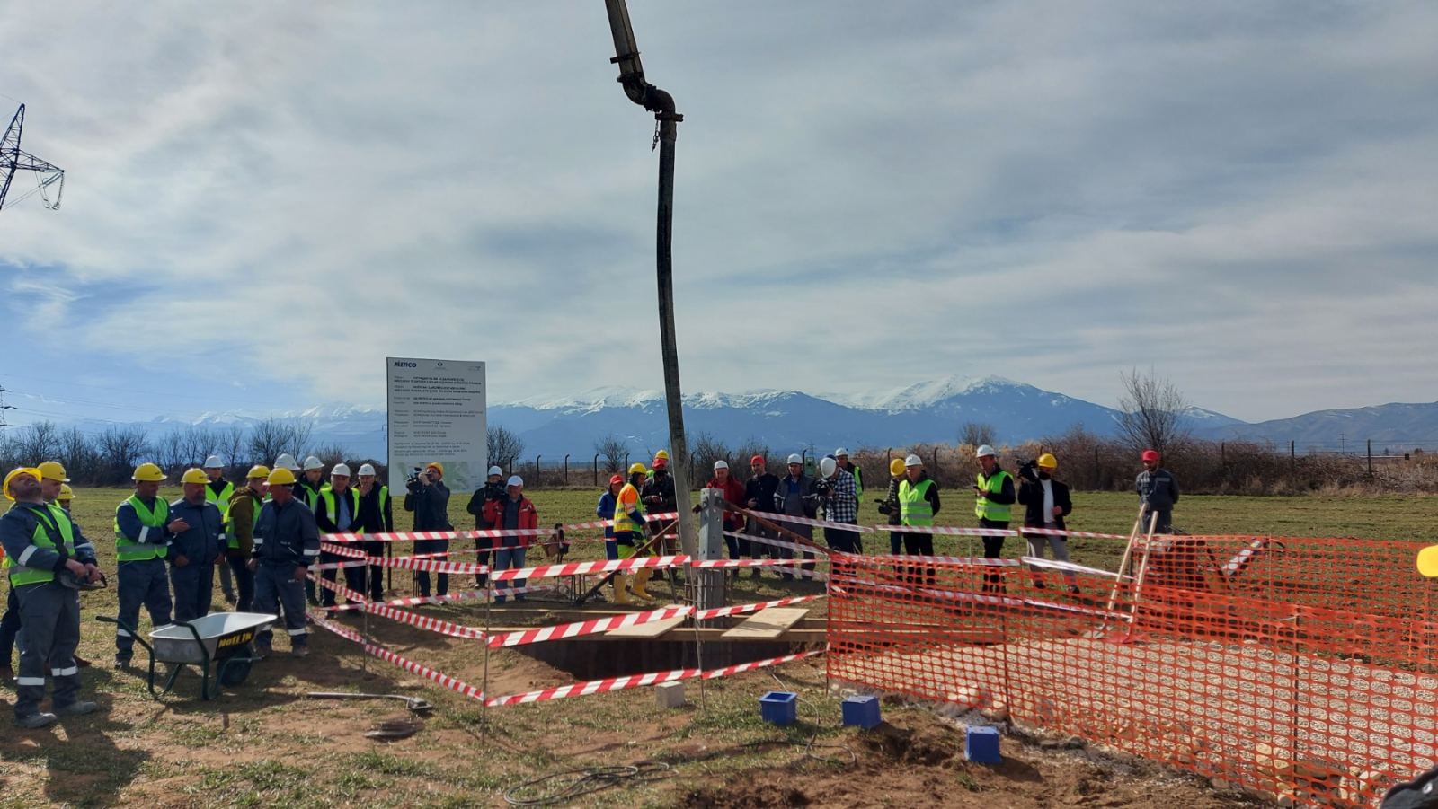 Rajoni siguron kryqëzim të ri elektroenergjetik, filloi ndërtimi i 400 kV largpërçues Manastir - Elbasan