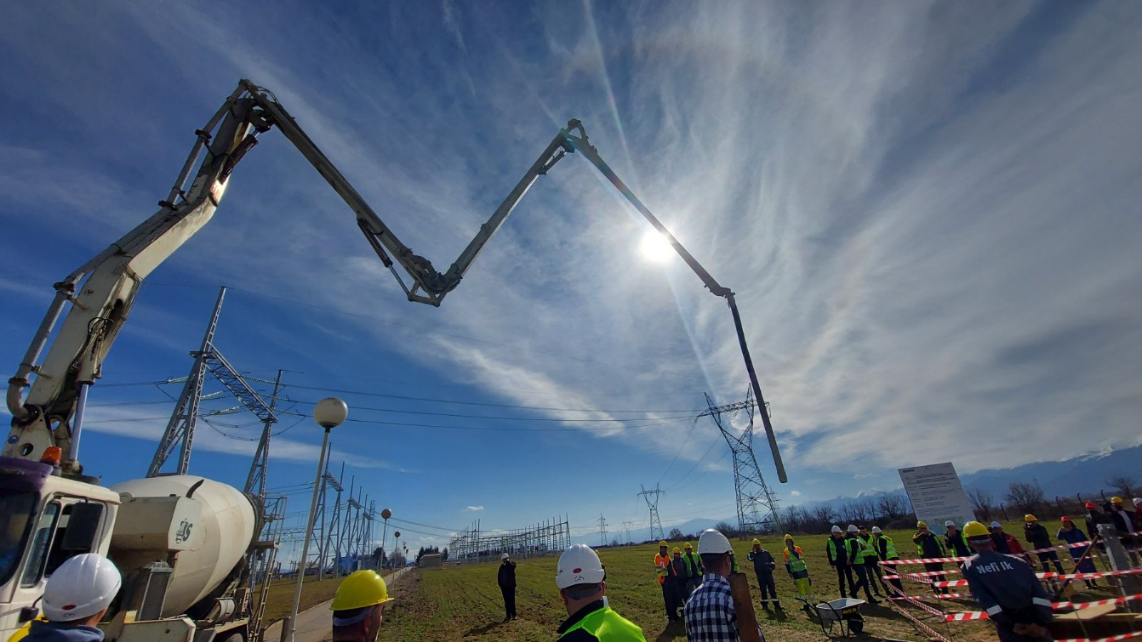 Rajoni siguron kryqëzim të ri elektroenergjetik, filloi ndërtimi i 400 kV largpërçues Manastir - Elbasan