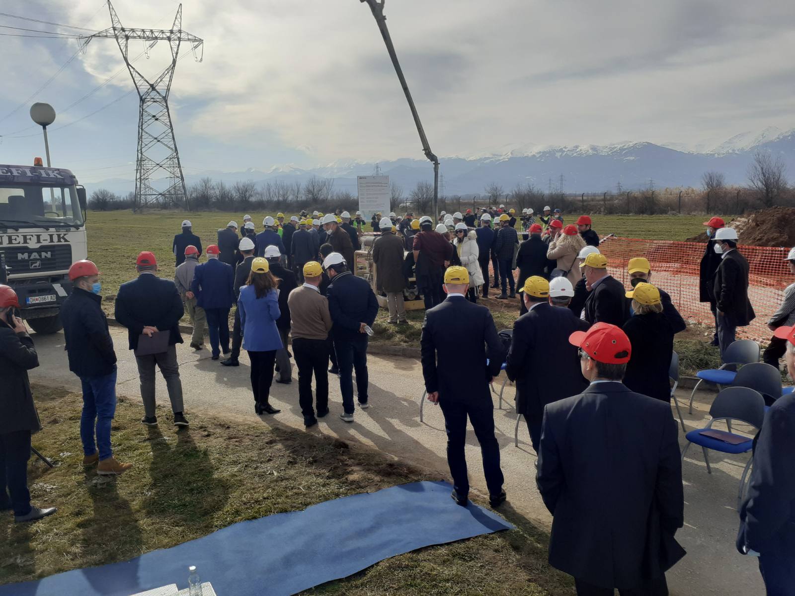Rajoni siguron kryqëzim të ri elektroenergjetik, filloi ndërtimi i 400 kV largpërçues Manastir - Elbasan