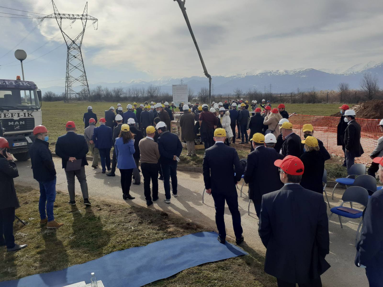 The region gets a new energy crossroad, the construction of the 400 kV interconnection Bitola – Elbasan has begun