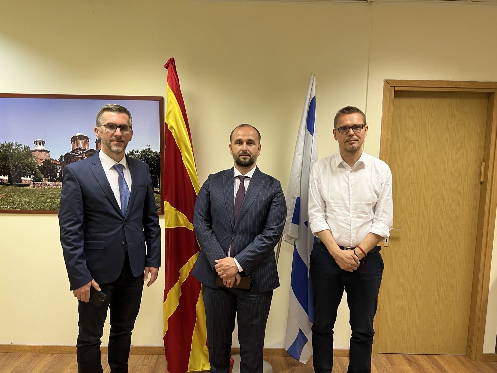 ShA MEPSO në vizitë të Ambasadës së Maqedonisë në Tel Aviv