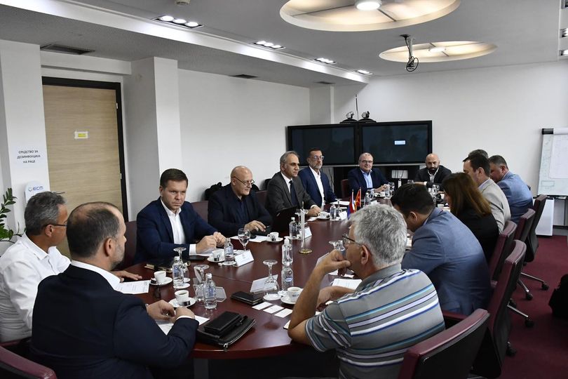Работна средба помеѓу Генералниот Директор на АД МЕПСО, Orhan Murtezani и претставници на енергетскиот сектор на Србија