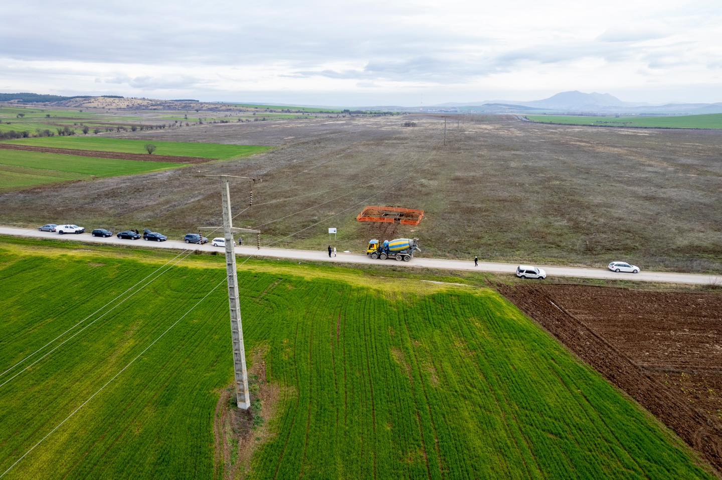 Започна изградбата на 110 kV  далекувод ТС Велес-ТС Овче поле