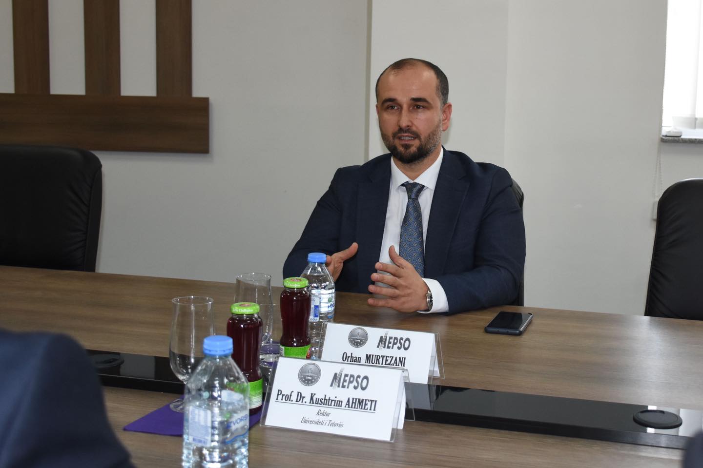 Меморандум за соработка помеѓу АД МЕПСО и Универзитетот во Тетово