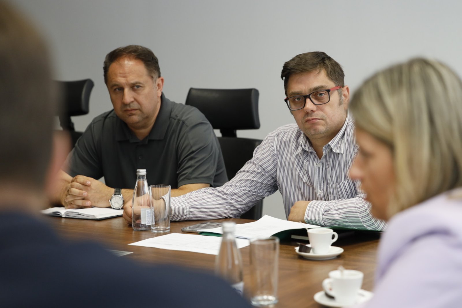 General Director Burim Latifi meeting with the Minister of Energy, Sanja Bozinovska
