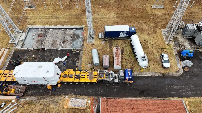 Reinforcing the Network: New 400/110 kV Transformer Delivered at SS Dubrovo 