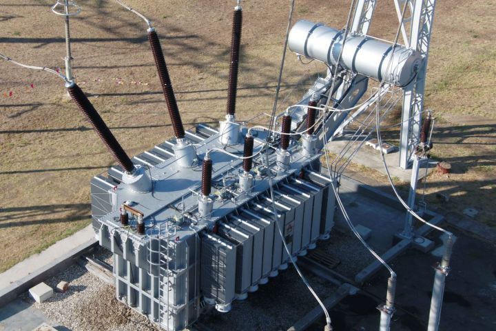 ShA  MEPSO   me sukses vuri në testim transformatorin e ri 400/110 kV në TS Dubrovë me fuqi prej 300 MVA